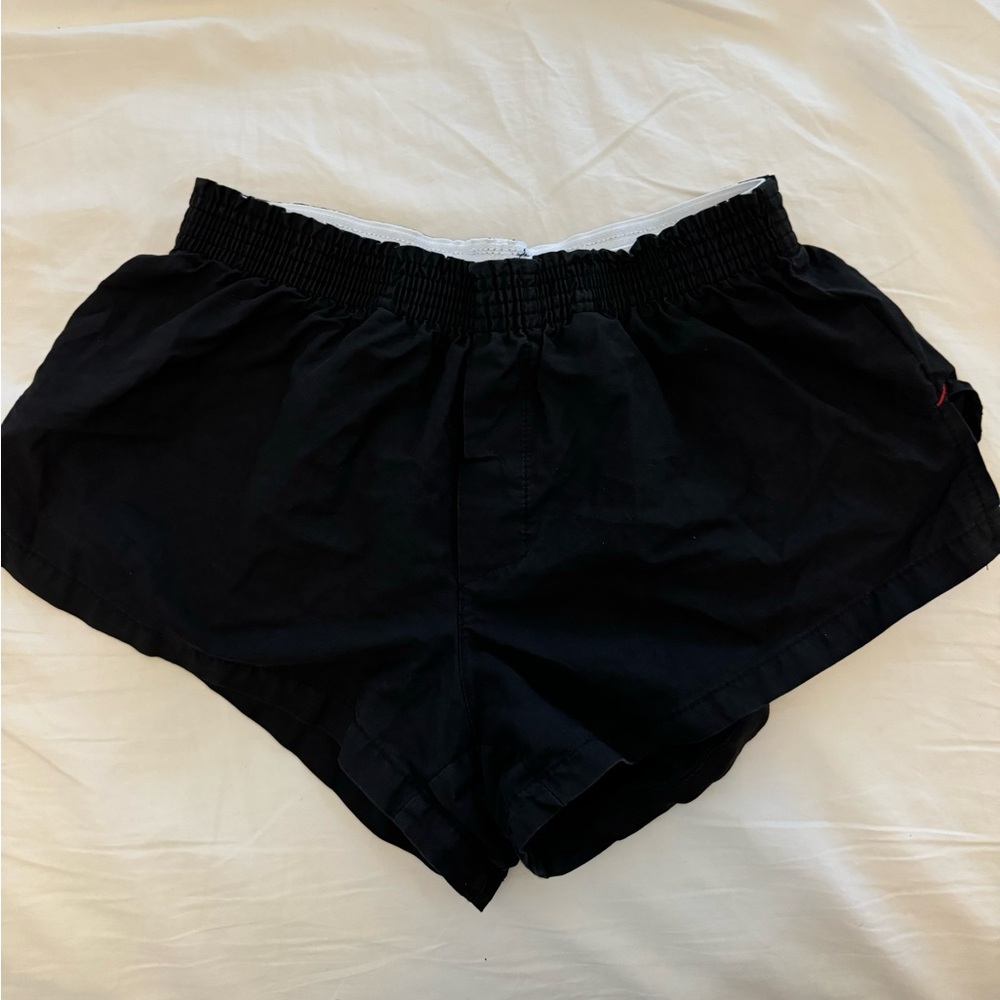 Black short shorts